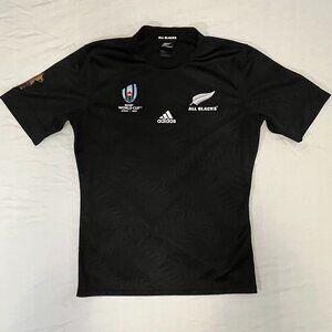 New Zealand All Blacks Rugby Jersey 2019 Japan World Cup
